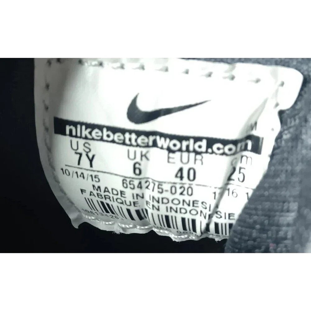 Nike Air Huarache Run Sneakers Size 7 Y Shoes Ultra Triple Black